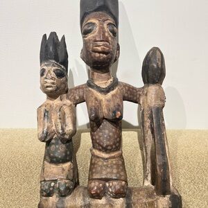 Yoruba African Wood Sculpture/mask